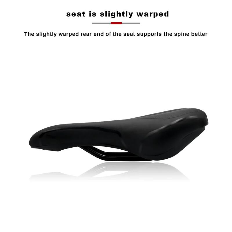 Cycling saddle Hollow middle hole Breathable waterproof comfortable seat Outdoor sports road mountain bike cushion For men