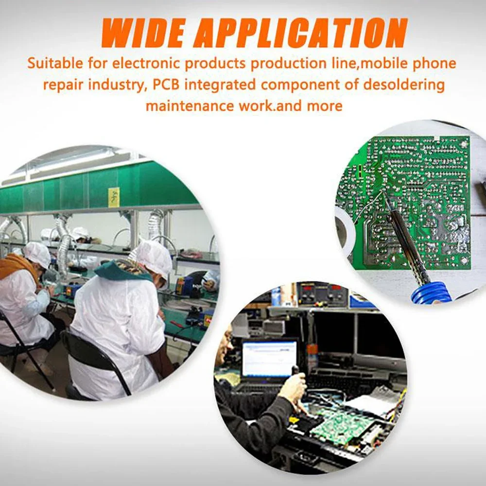 Pro'sKit SS-331H ESD LCD Display Electric Desoldering Gun Vacuum Suction Solder Sucker Pump 220V BGA PCB Circuit Board Repair desoldering station