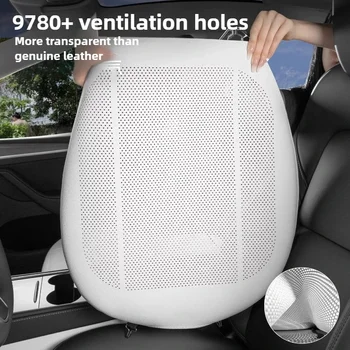 1PC Nuovo coprisedile per auto aggiornato Cuscino fresco estivo Ventilazione Coprisedile universale per quattro stagioni Cuscino comfort completo incluso