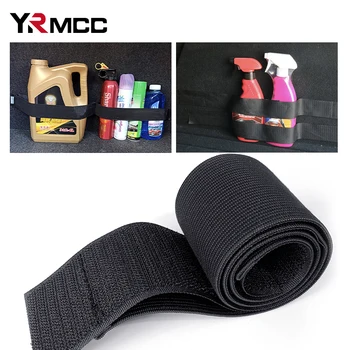 50cm Car Trunk Organizer Firm Magic Tape Cars Stowing Tidying Fixed Belt Auto Tool Storage Fixing Belt Fire Extinguisher Storage 1