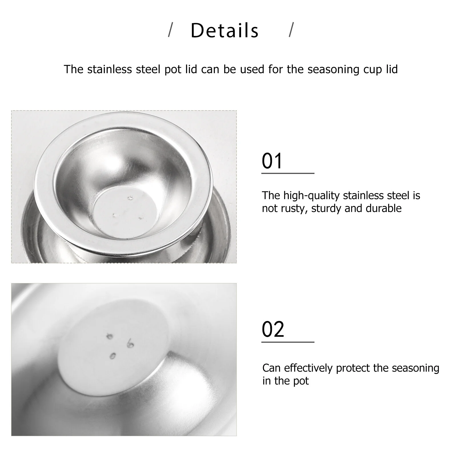 Glass Pot Lid Glass Lid Stainless Steel Pot Lid 10/14/16cm Universal Lid for Seasoning Pot Tempered Glass Lid Meal Pot Cover Cookware Stainless Steel Pan Metal Bowl