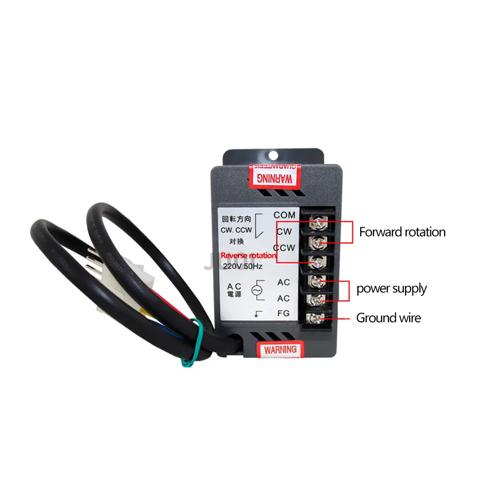 AC220V Motor Governor US-52 15W/25W/60W/90W/120W/180W/250W Governor Motor Forward and Reverse Speed Control Driver