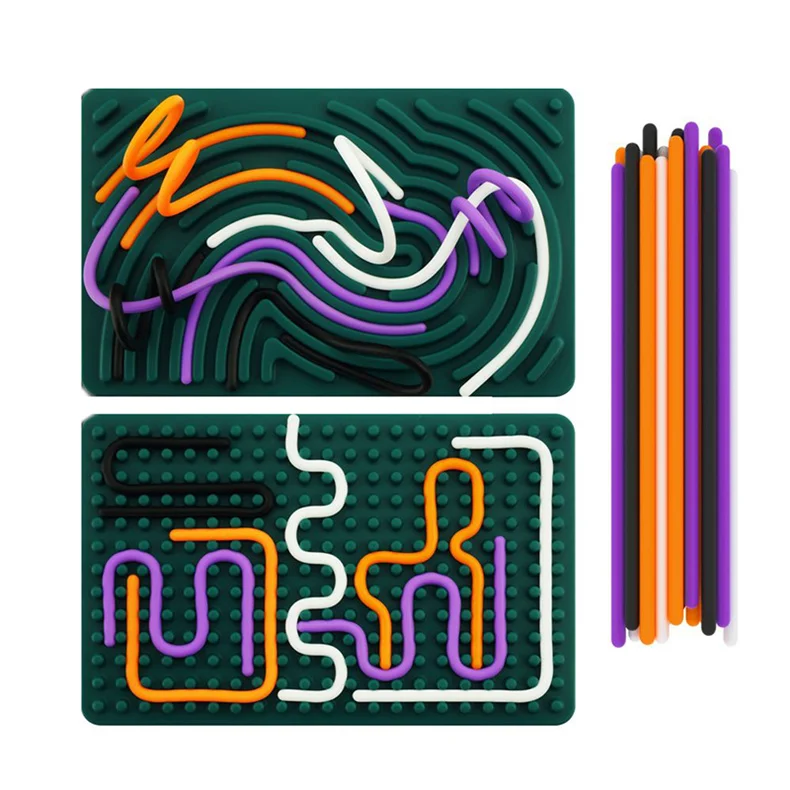 Pelota sensorial Montessori Bola educativa de varillas de silicona 8 S28ee456643024713b52b1d73613f1f0fF