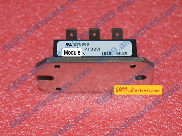 P102W SCR Module HY-BRIDGE Single Phase-SCRs/Diodes 600V 25A 8-PACE-PAK Approximate weight:58g(2.0oz.)