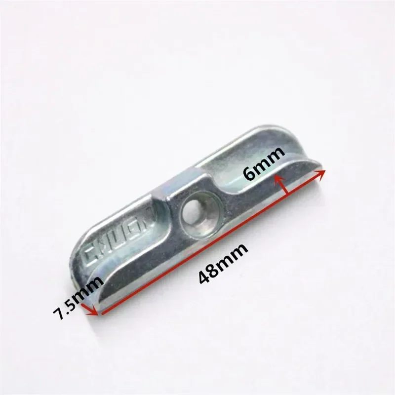 Plastic steel window lock point swing window door rod lock block buckle X4