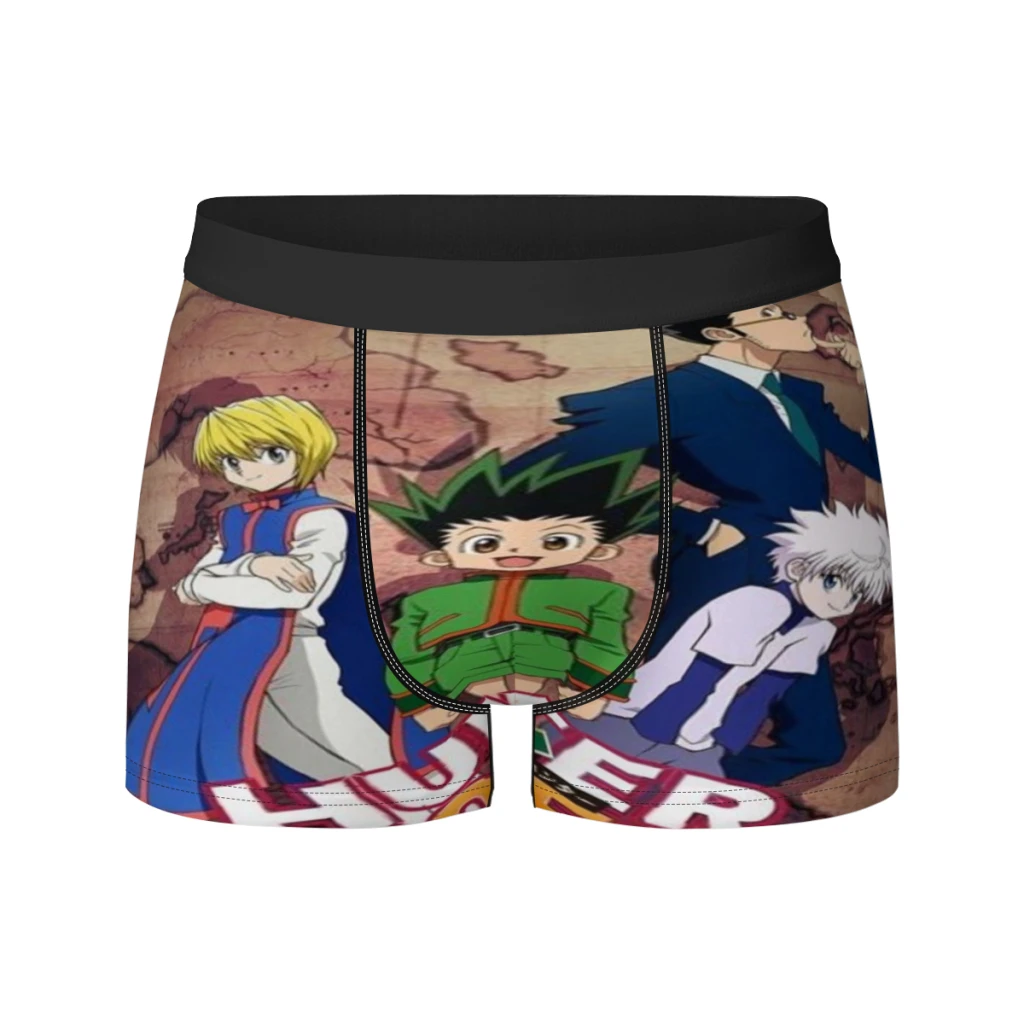 thumbnail image 1 of Calzoncillos tipo bóxer para hombre Hunter-X-Hunter-Killua, ropa interior transpirable para hombre, 1 of 5