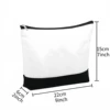 Multi-Purpose Sublimation Blank Cosmetic Bag with Zipper Lanyard Pen Pouch Wedding Favor Large Capacity For Heat Transfer Print 3