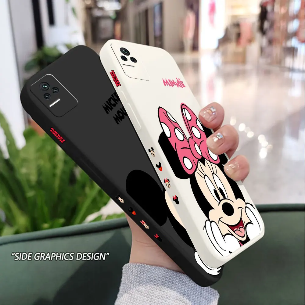 Mickey Mouse Anime Phone Case For Redmi K60 K60E K50 K40 K40S K30 K20 12C 10C 10X 10A 10 9 9A 8 8A 9C 9AT PRO Uitra Prime Cover