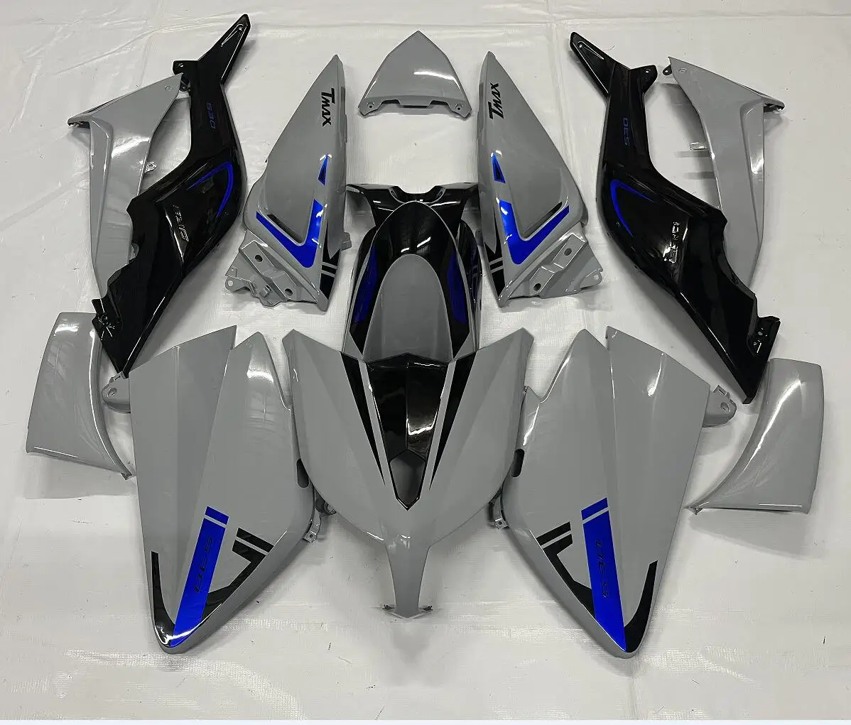 Carene Tmax 530 Abs 2014 Nardo Grey Bodywork For 2012 2013 2014