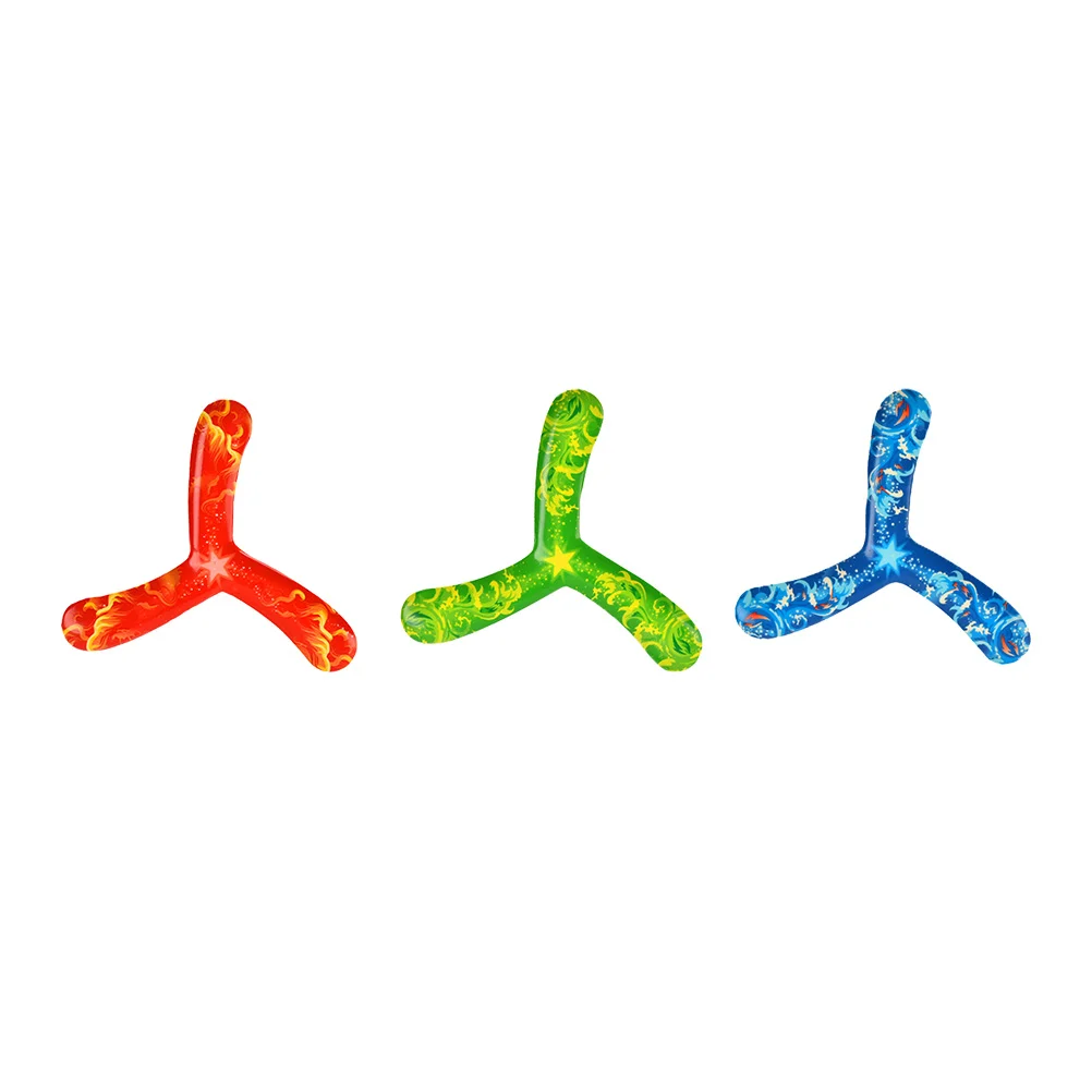 3 Pcs Toy Outdoor Toys for Children Childrens Kids Sports Interactive Flying Plaything Polyurethane Leaves Activities