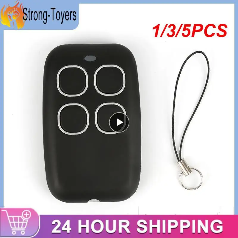 

1/3/5PCS 433Mhz Remote Control Garage Command Fixed Variable Code 4 in 1 Remote Control Gate Multifrequency 286 to 868 Mhz