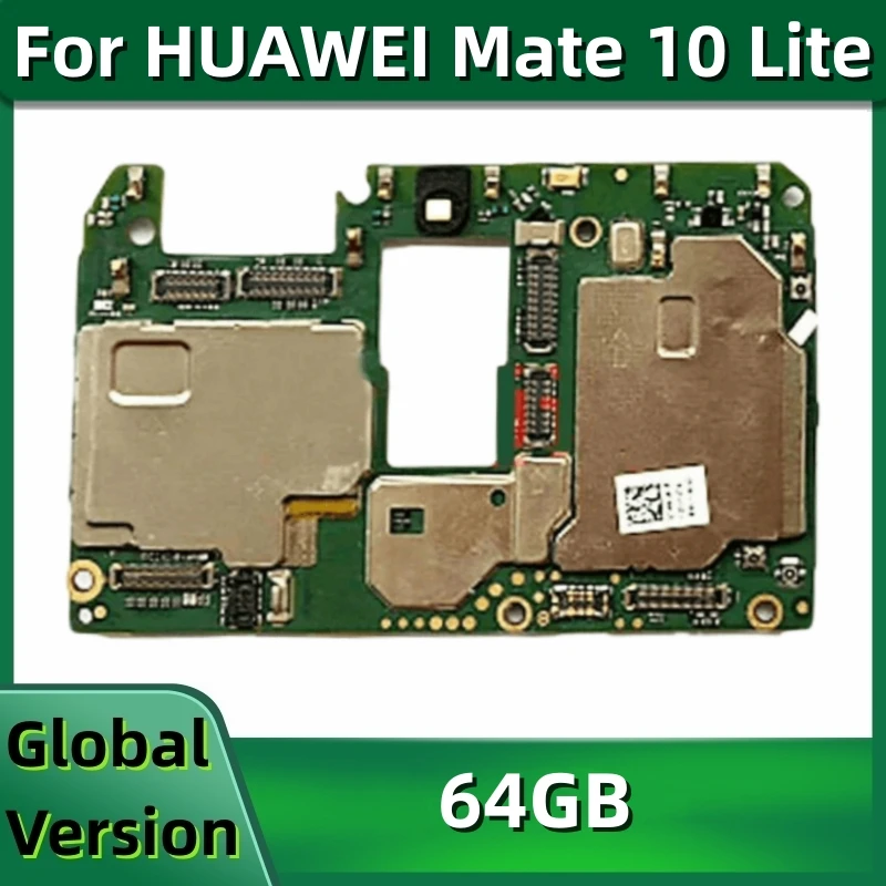 

Motherboard PCB Module for HUAWEI Mate 10 Lite, RNE-L22 Mainboard, Global ROM, Original with Google Playstore Installed, 64GB
