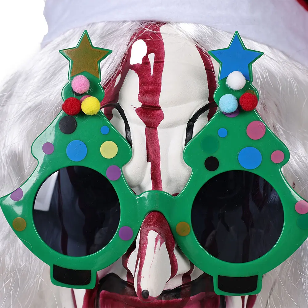Terrifier Art the Clown Glasses Cosplay Christmas Tree Glasses