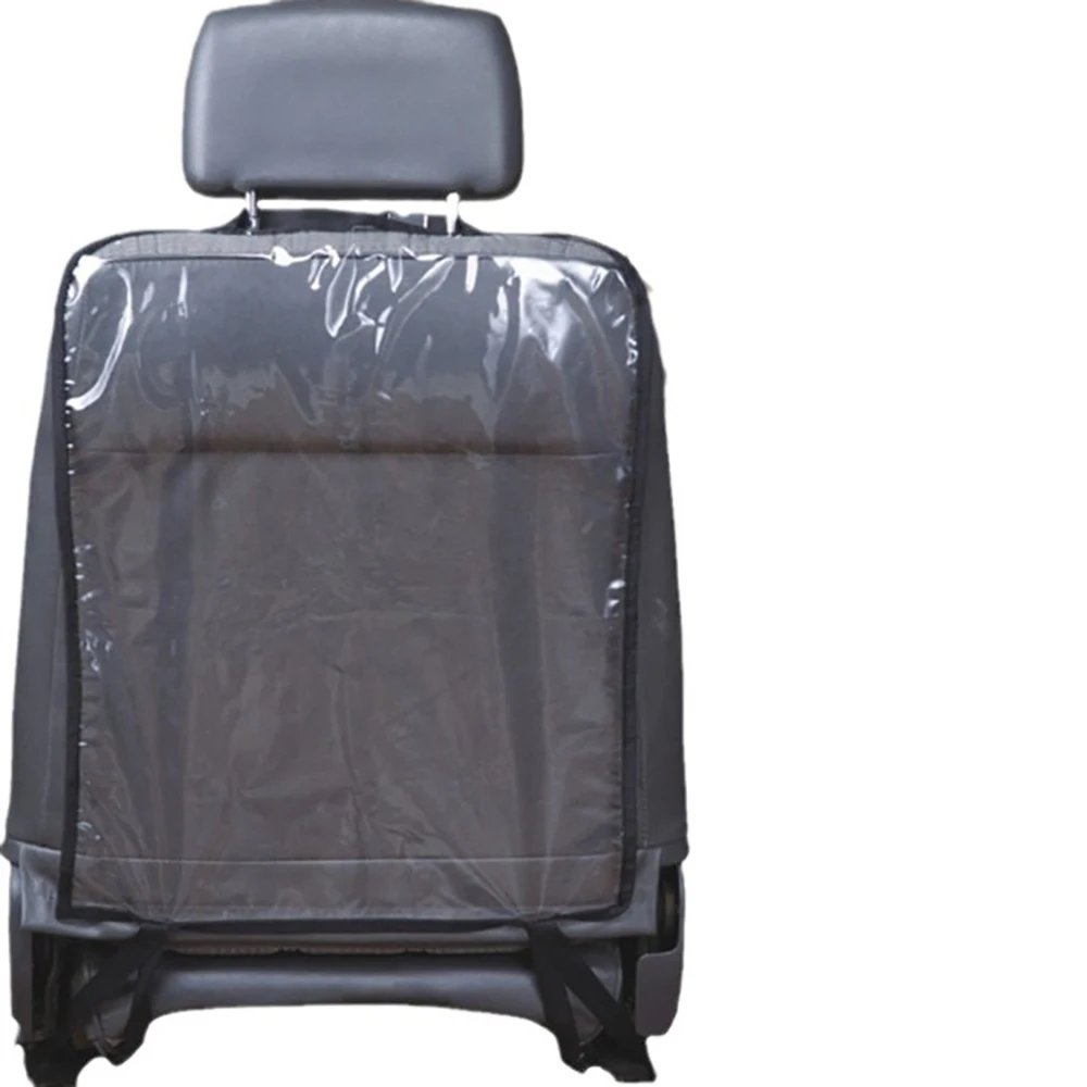 Car Seat Back Cover Protector For Kids Baby Kick Mat From Mud Dirt Clean Seat Covers Automobile Kicking Mat Accessories Black