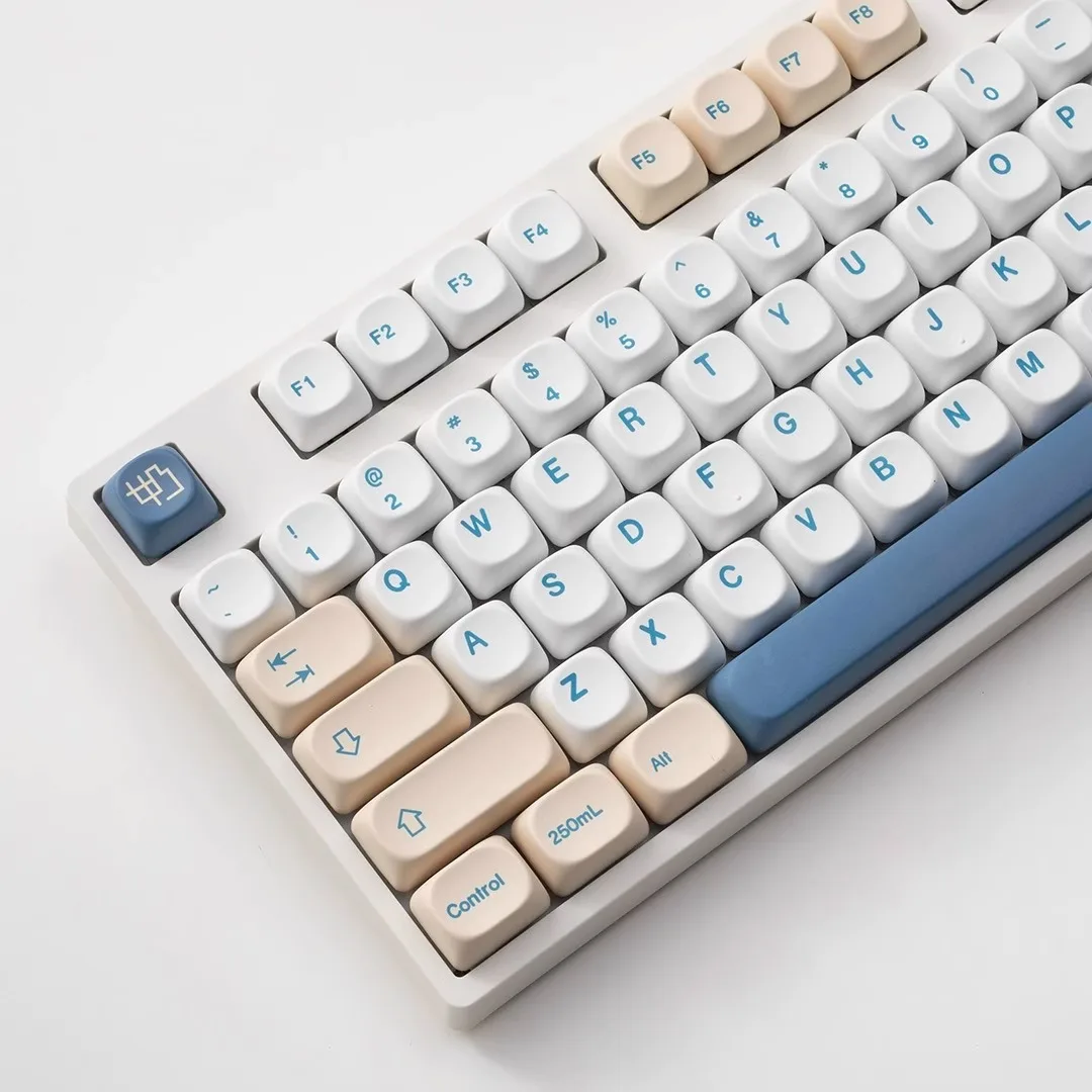Pbt Keycaps para Teclado Mecânico Gmk Soyamilk Colorway Várias Versões Moamdaoem Cereja