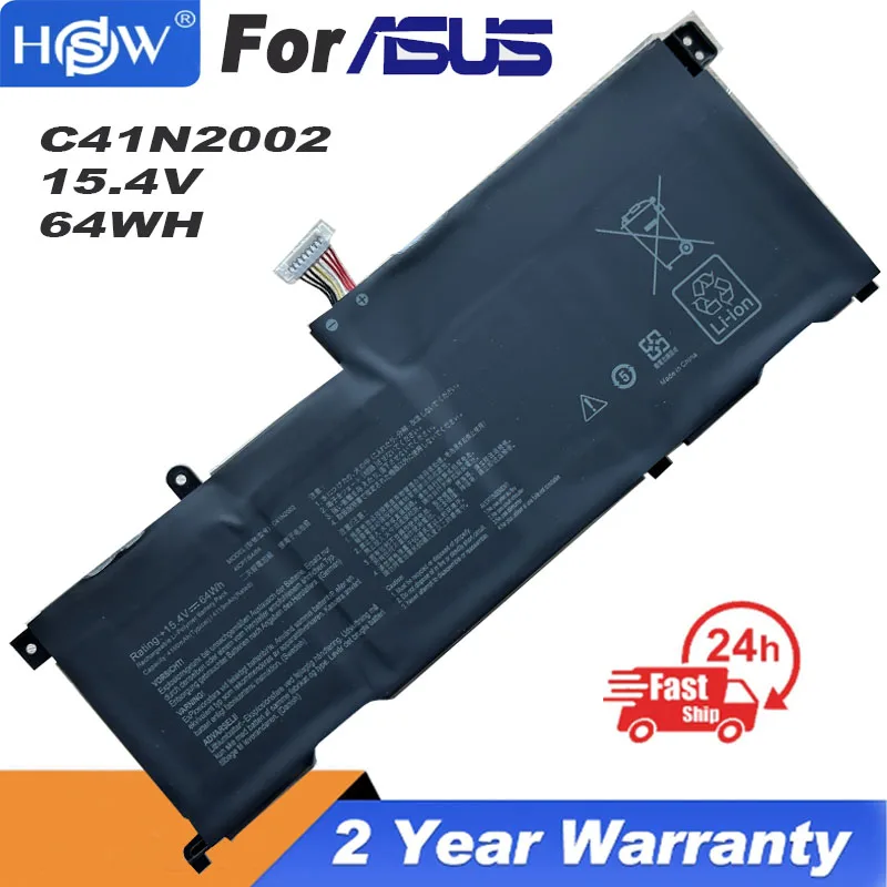 

15,4 V C41N2002 Аккумулятор для ноутбука ASUS ZenBook Pro 15 UX535L UX535LH UX535LI UX535LI-WB723R 4ICP7/54/64