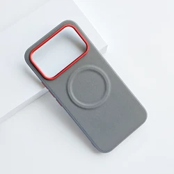 Elegant Anti - Fall Magnetic Leather Phone Case with Metal Lens Frame and Diamond Pattern Design for Poco F9 Pro (Grey)
