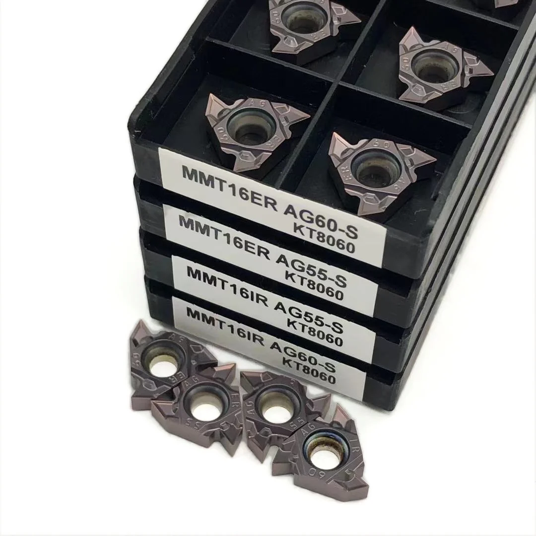 

CNC Rosca Fresadora, углеродный инструмент, MMT16IR, MMT16ER, MMT16ER, AG60, AG55, KT8060