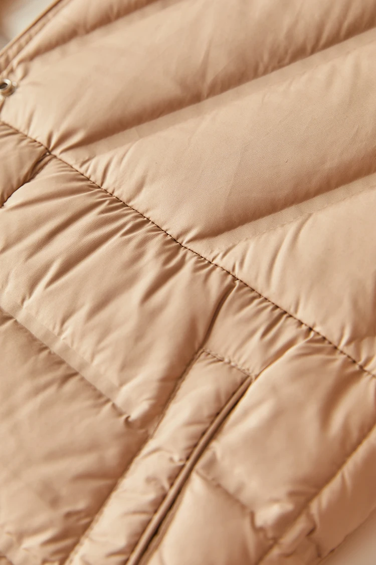 90% White Duck Down Women's Autumn and Winter New 2024 Down Jacket Korean Double-sided Collar Down Jacket Women Warm Jacket