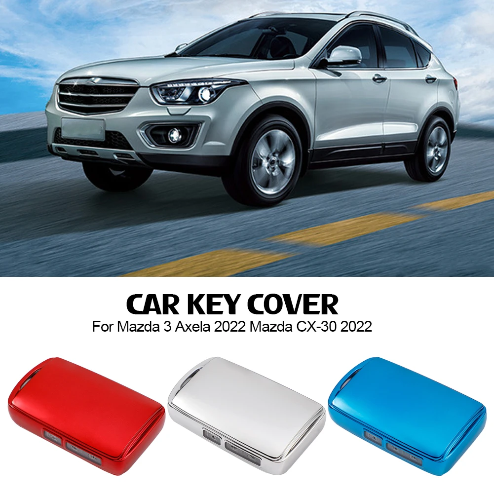 Nuovo Tpu Car Key Case Cover Shell Per Mazda 3 Alexa Cx30 Cx-4 Cx5 Cx-5 Cx8 Cx-8 Cx-30 Cx9 Cx-9 Protector Keyless Fob Accessori