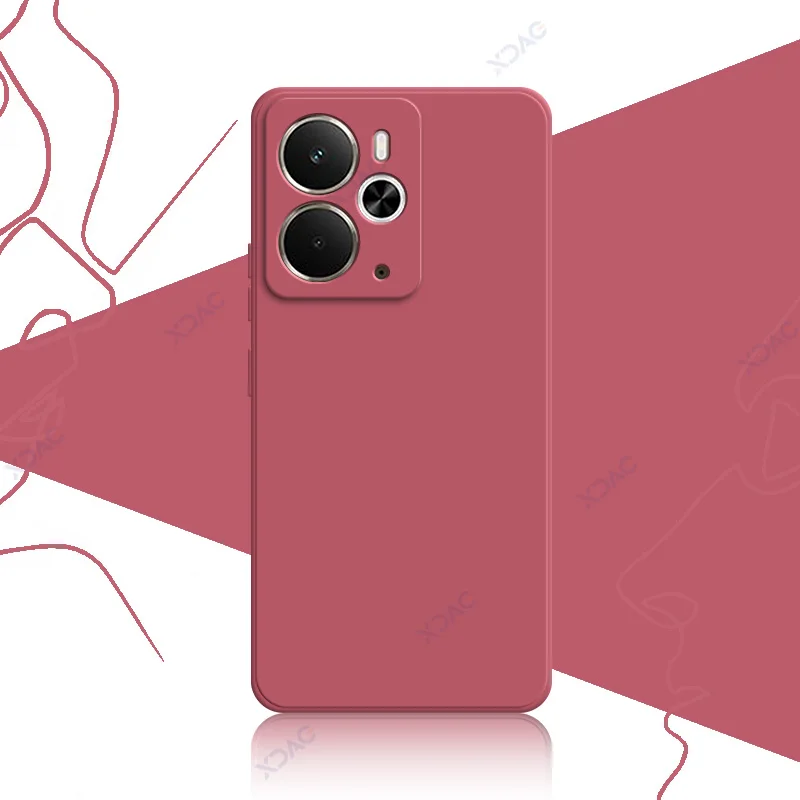 Luxury Dual Liner Shockproof Phone Case - Premium Protective Liquid Silicone Cover