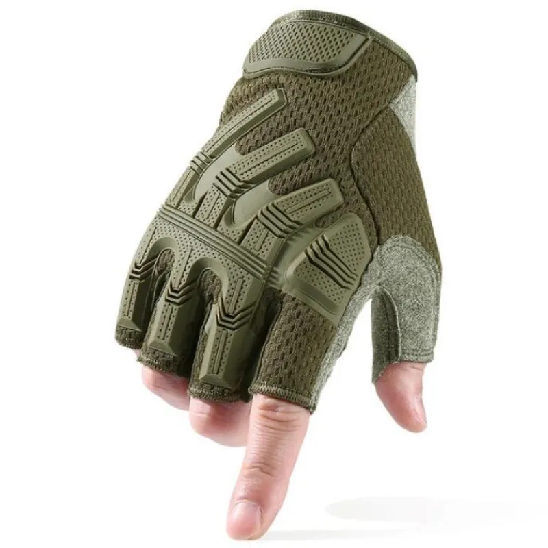 Men Hiking Fingerless Gloves Non-slip Breathable Half Finger Mitterns Camping Driving Working Shooting Hunting Tactical Gloves fingerless gloves,sports gloves,tactical gloves,gym gloves,fingerless gym gloves