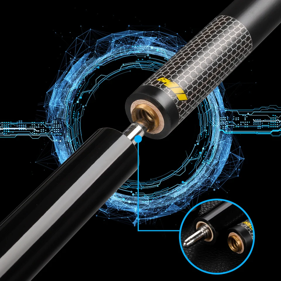 カーボン　送料無料　キュー　PREOAIDR 13mm　ユニロック Preoaidr-シングルコックジャンピングスティック,カーボンファイバー