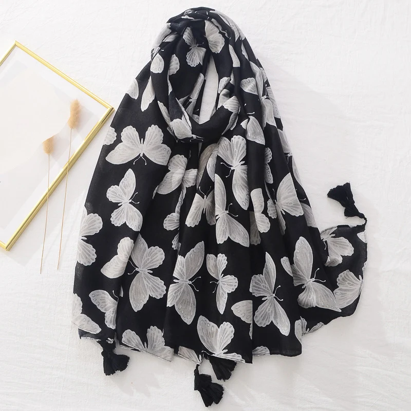 Women chiffon scarf Tartan scarf Knitted scarf Floral Brand Scarf Luxury Designers Women Elegant Scarves Hug Shawls Pink Purple Scarf Bandana Fashion Design Shawls