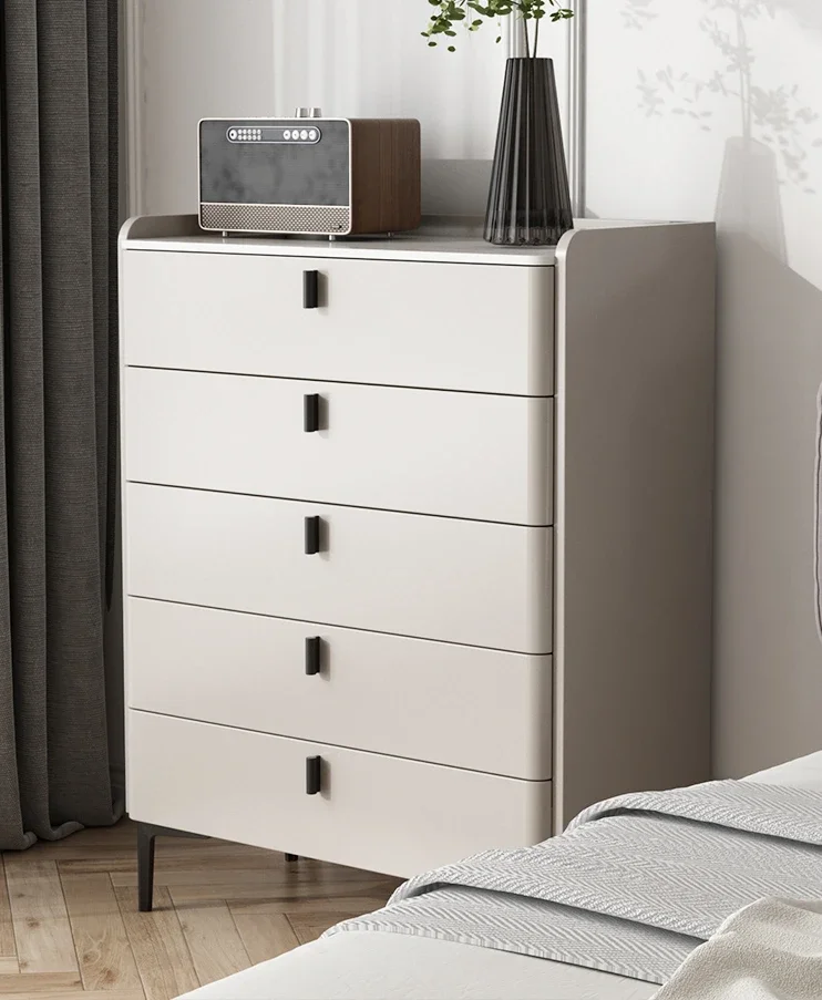 

Rock Panel Bucket Cabinet, Small Multifunctional Storage Cabinet in Living Room, Modern Five or Six Bucket Cabinet