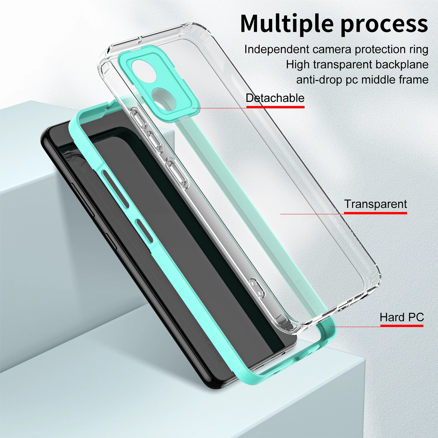 Para Clear Case Para Motorola Moto E13 Cristal Suave TPU Transparente Funda  A Prueba De Golpes Para Moto E 13 Funda Transparente De Silicona TPU A Pru