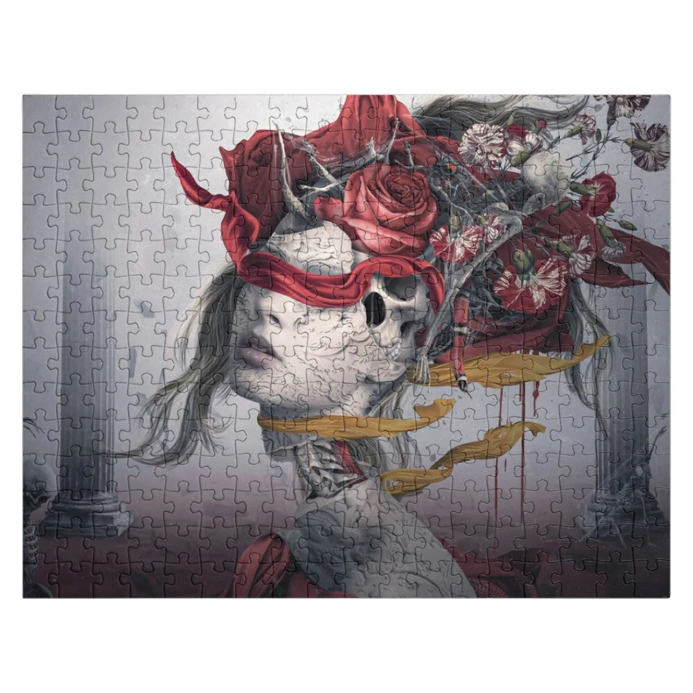 

Dangerous Red Jigsaw Puzzle Wooden Jigsaw Puzzle Jigsaw Puzzle Pieces Adults
