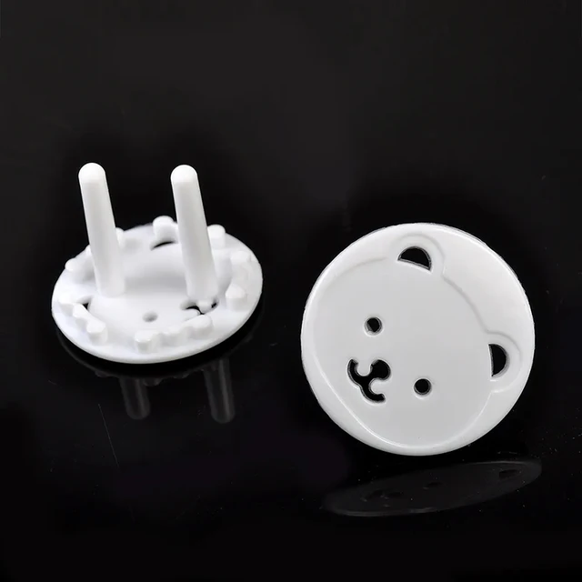 10pcs Bear EU Power Socket Electrical Outlet Protector Cover