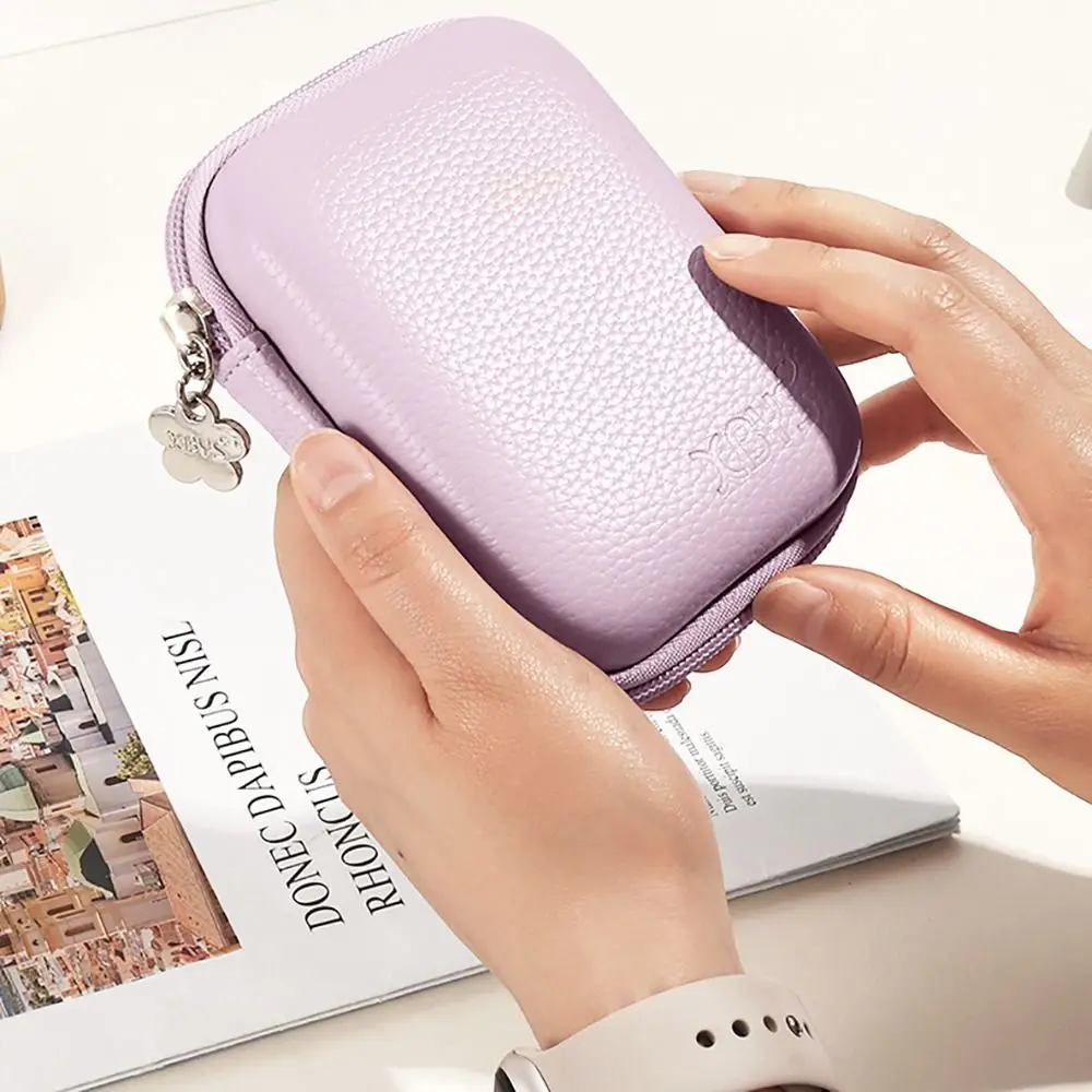 Portable Shockproof Camera Case Mini PU Leather Camera Holder Waterproof Storage Bag Camera Accessories