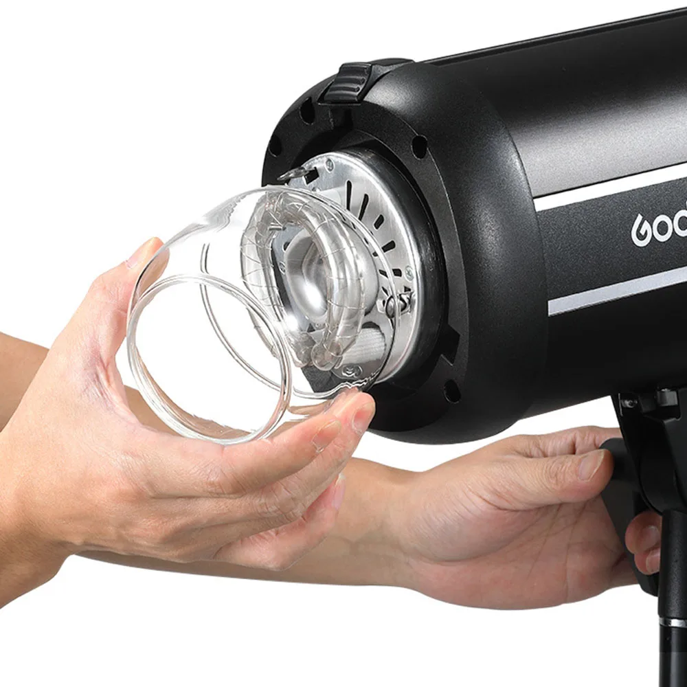 Lamp Cover Godox Original Flash Light Glass Dome Protector For QT / QS / GT GS Series