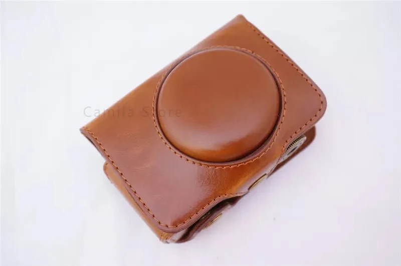 Adatto Per Fuji Fuji Film Fuji Xq1 Xq2 Borsa Dedicata Per Fotocamera Custodia Protettiva In Pelle Custodia Per Custodia Guaina Custodia Per Esterni