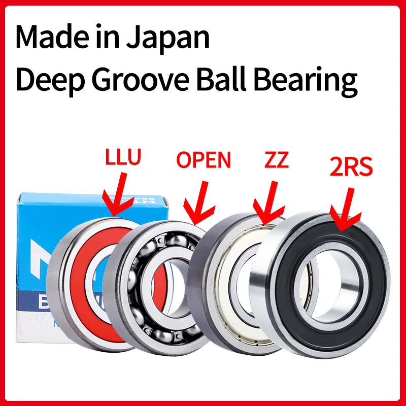 Japan Origin NTN Bearing Deep Groove Ball Bearings 6000 6001 6002 6003