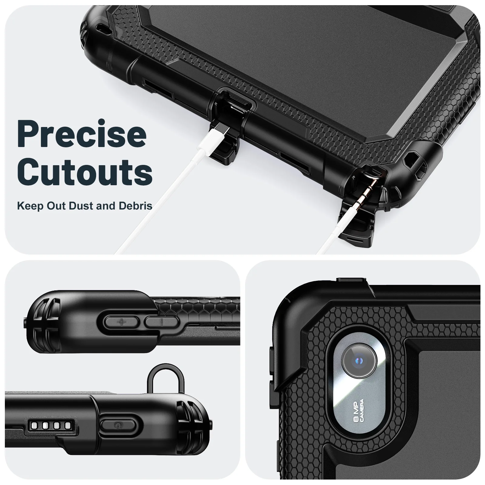 Shockproof Armor Case with Kickstand