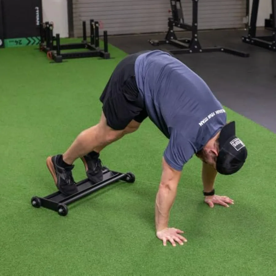 Glute Hamstring Ab Glider, Leg and Ab Roller for Home Gym Fitness, Lower Body Workout Equipment