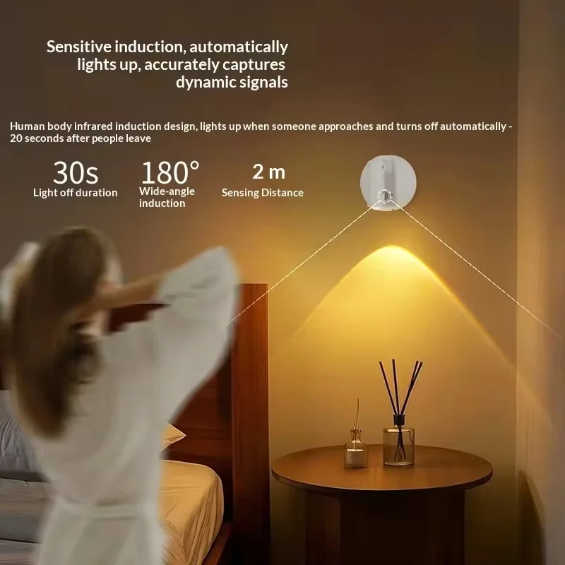 Magnetic USB Wall LED Light 3