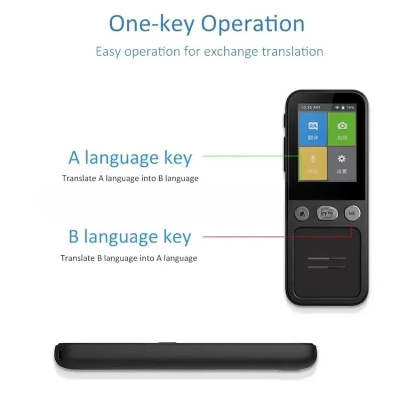T16 intelligent translator 10 countries offline 134 languages WIFI photo recording intelligent voice translator