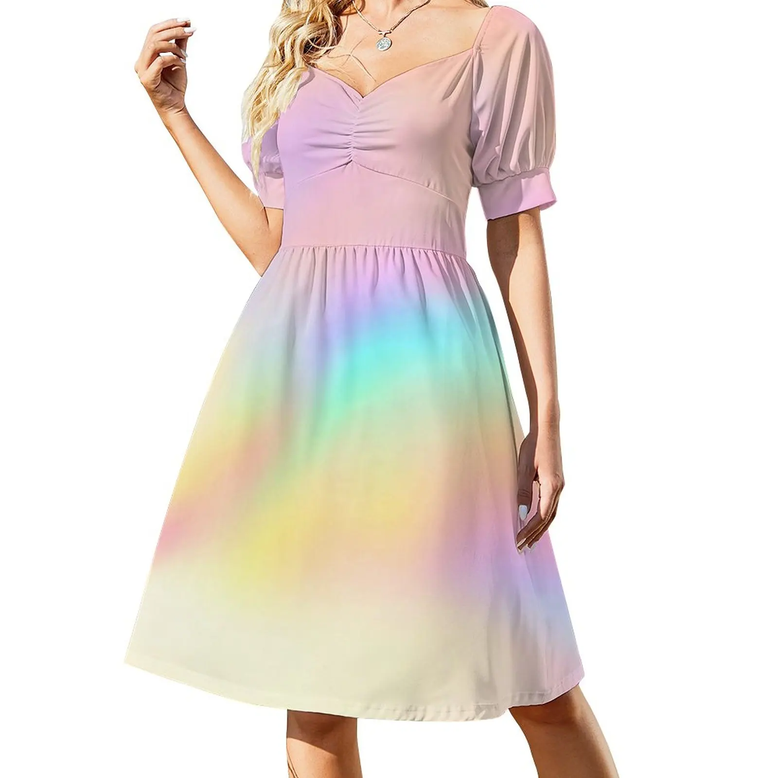 

Iridescent Aesthetic Color Dress luxury dress dress for women