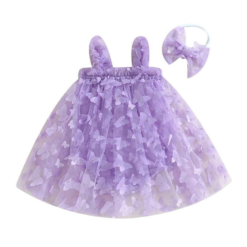 

Baby Girls Halloween Costumes Tutu Dress Cute Sleeveless Princess Butterfly Fairy Dress Birthday Party Sundress