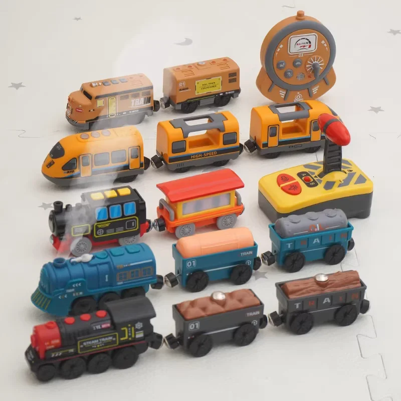 Deluxe Remote Control Electric Train Toy Set