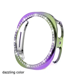 Diamond Bling Hollow Protective Hard Case for Galaxy 8 9 40mm (Colorful)