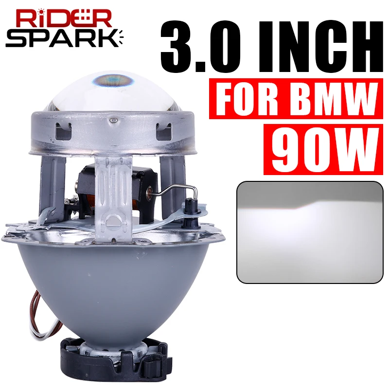 E55 D2S D1S D3S D4S Bi Xenon Lenses For BMW E60 E61 E65 E53/Audi A6 C6/Benz W211 W219 Projector Headlight Car Accessories 90W