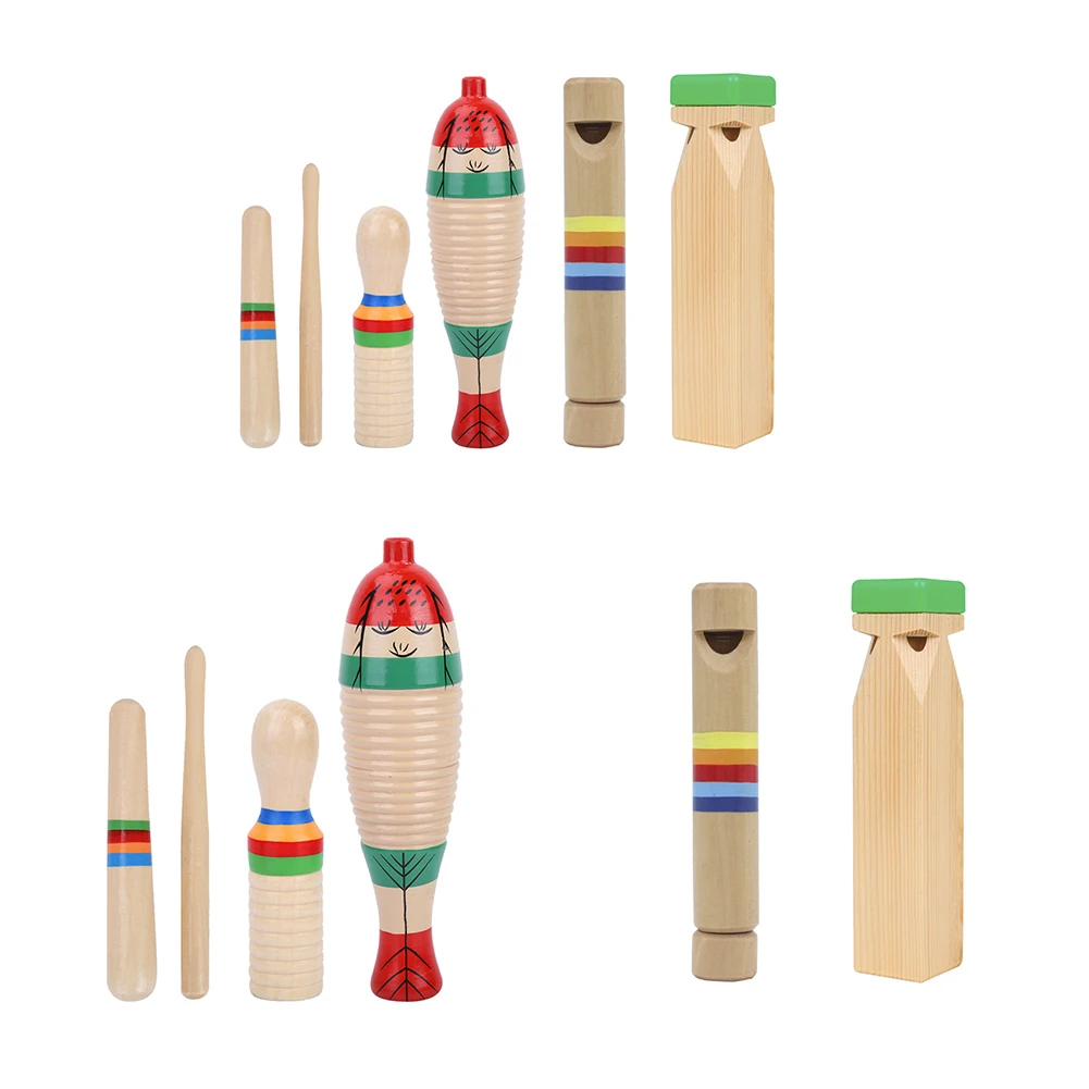 

Детские Ударные музыкальные инструменты деревянные игрушки для обучения ритму Дошкольное Образование Раннее Обучение перкуссионные инструменты