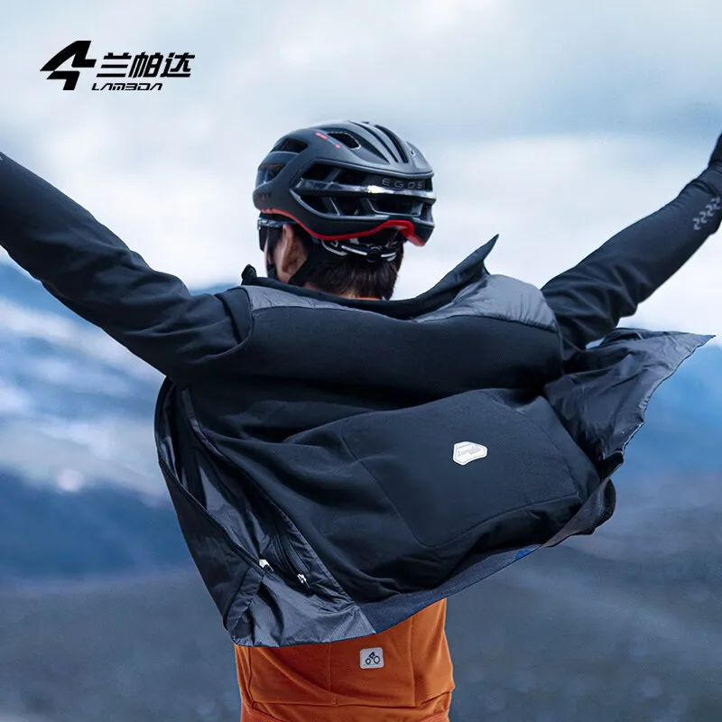 Lameda Men's Insulated Cycling Jacket Windproof Autumn Winter Sports Wear For 0-10&deg;c Premium Cycling Jersey For Men