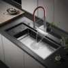 Kitchen Sink Stainless Steel Price Kitchen Sink With Cover 10050NS 3