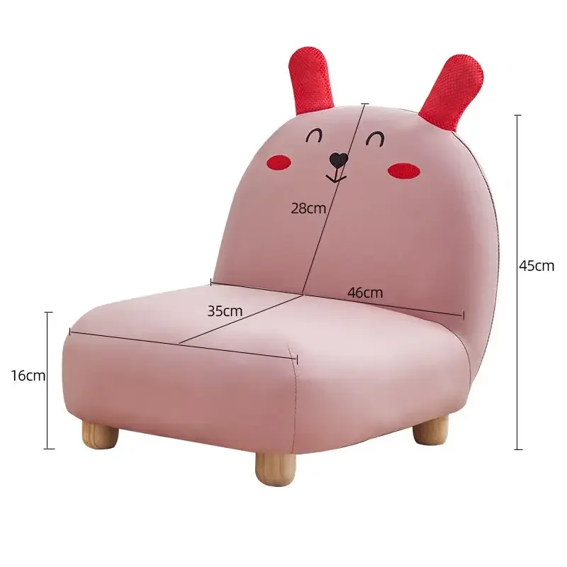 Infant Room Girl Child Sofa Baby Seats Chair Luxury Reading Child Sofa Fashion Stool Cartoon Pouf Chambre Enfant Furniture