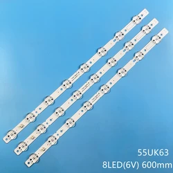 LED Backlight Strip for 55UK6200PLA 55UK6360PSF 55UK6360 55UK6470 55uk6200pue 55UK6300PLB SSC_TRIDENT_55UK63_S SVL550AS48AT5